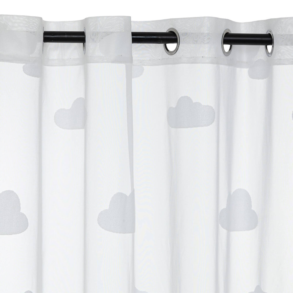 Cortina infantil Nuage blanca 140x240cm (5)