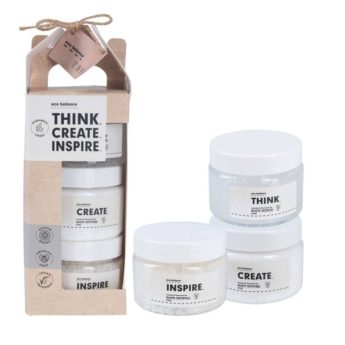 Set baño artesanal 3 pzs loción exfoliante lavanda