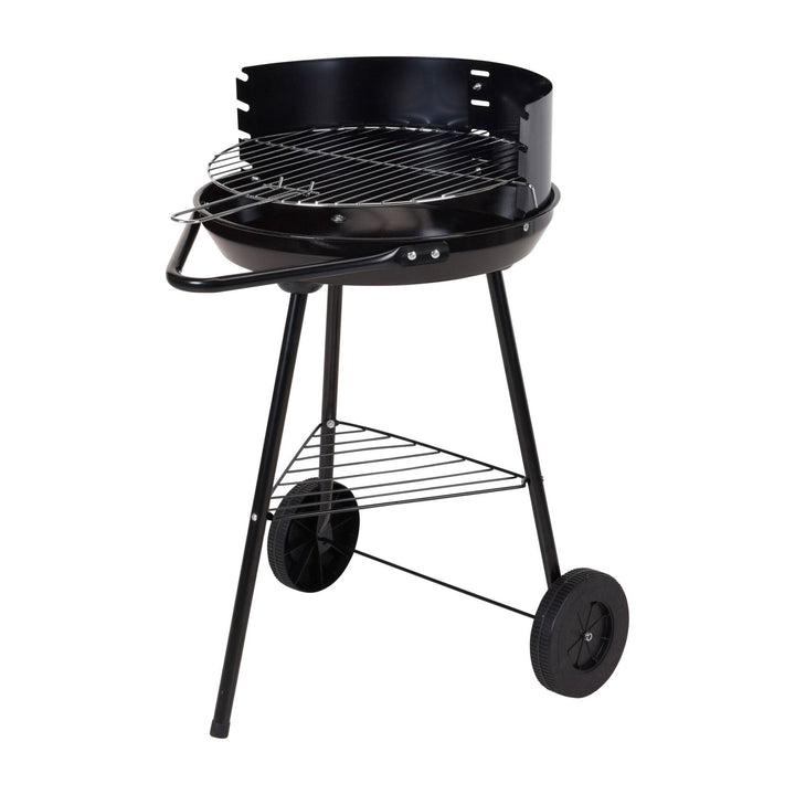 Parrilla carbón para barbacoa Ø40cm compacta con acces