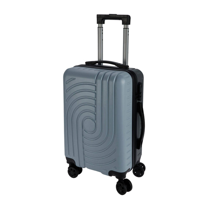 Maleta 20'' 38L ABS Azul-Gris 4 ruedas 55x33x21cm