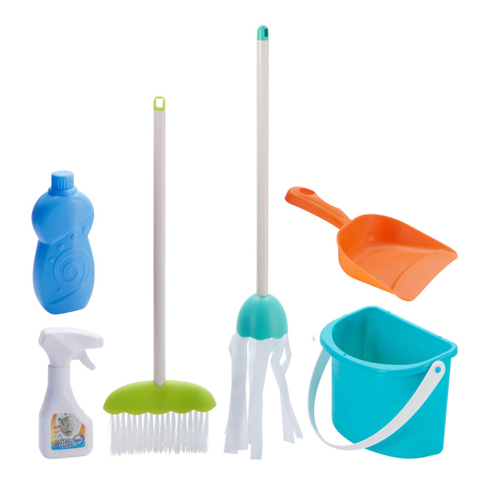 Set de limpieza de juguete 7 pzs 26x13x60cm