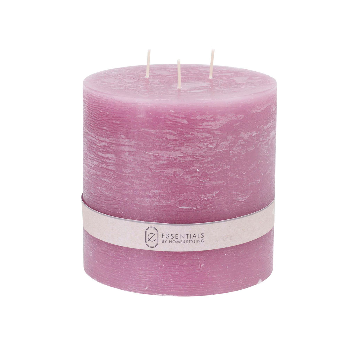 Vela pilar morado Ø14x14cm 75h de combustión