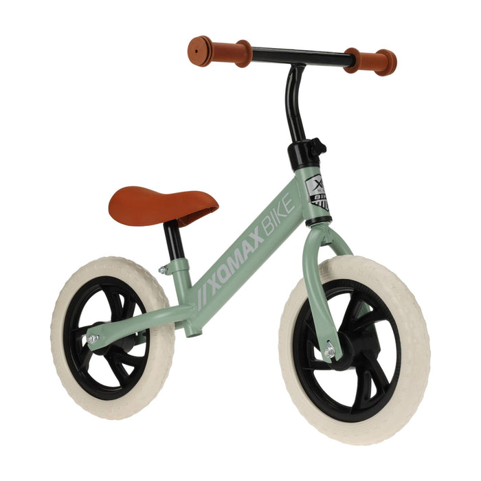 Bicicleta infantil 12'' Verde mate EVA sillín ajustable