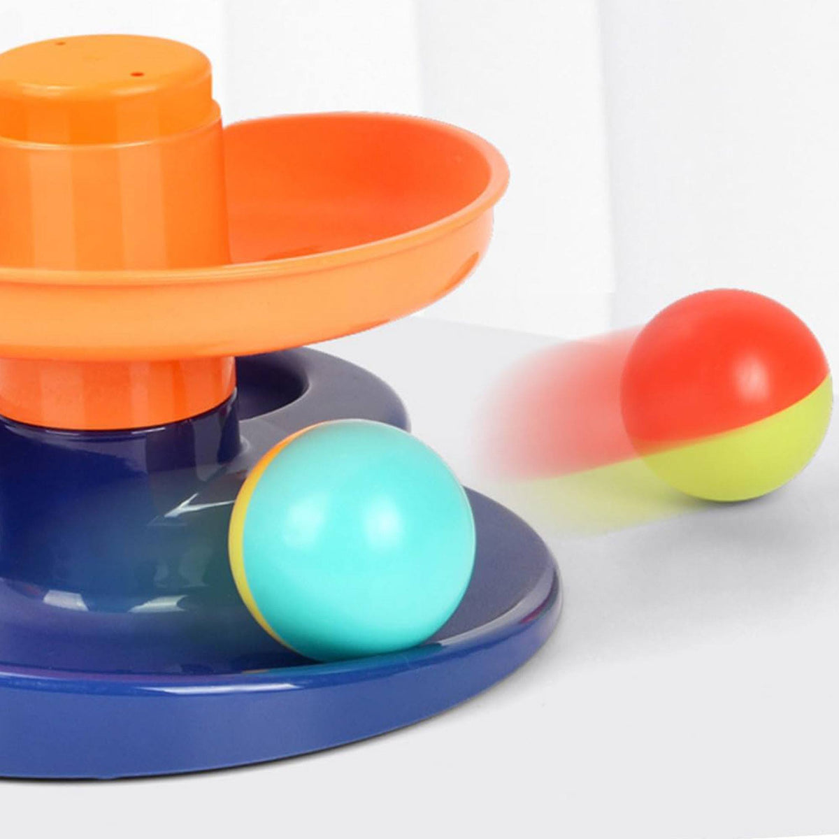 Pista de bolas infantil 17,5x17,5x44cm con 3 bolas incluidas (3)