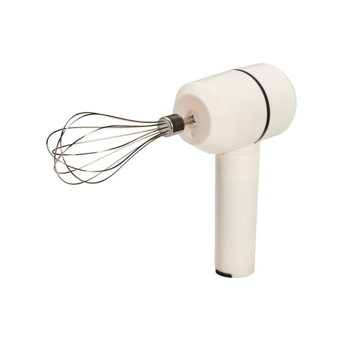 Batidor eléctrico recargable 3 velocidades inox 9x16cm