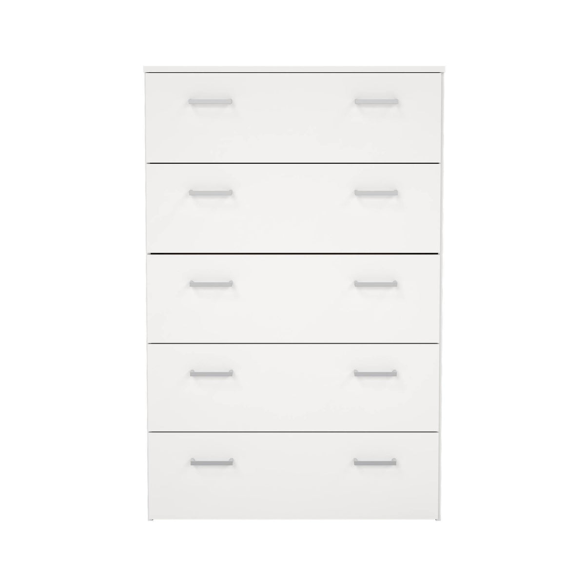 Cómoda 5 cajones blanco 75x36x115 cm (6)