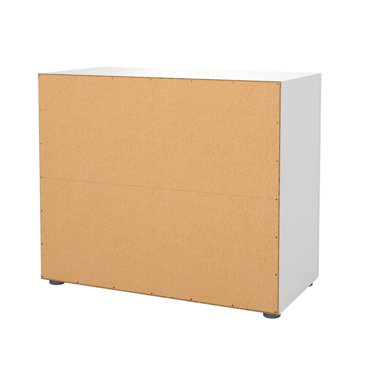 Cómoda dormitorio 4 cajones color blanco 81x41x69cm (8)