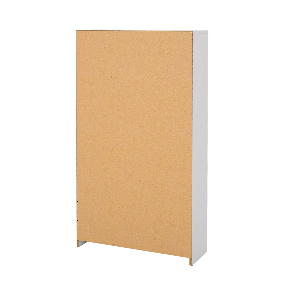 Zapatero abatible 3 compartimentos 2 niveles blanco 71x25x124 cm (10)