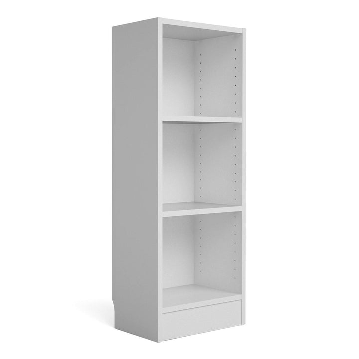 Librería Turia 2 estantes blanca 41x27x102 cm