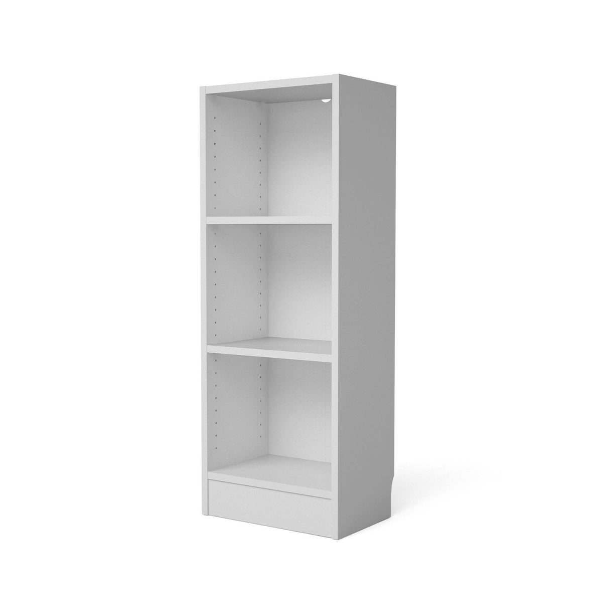 Librería Turia 2 estantes blanca 41x27x102 cm (7)