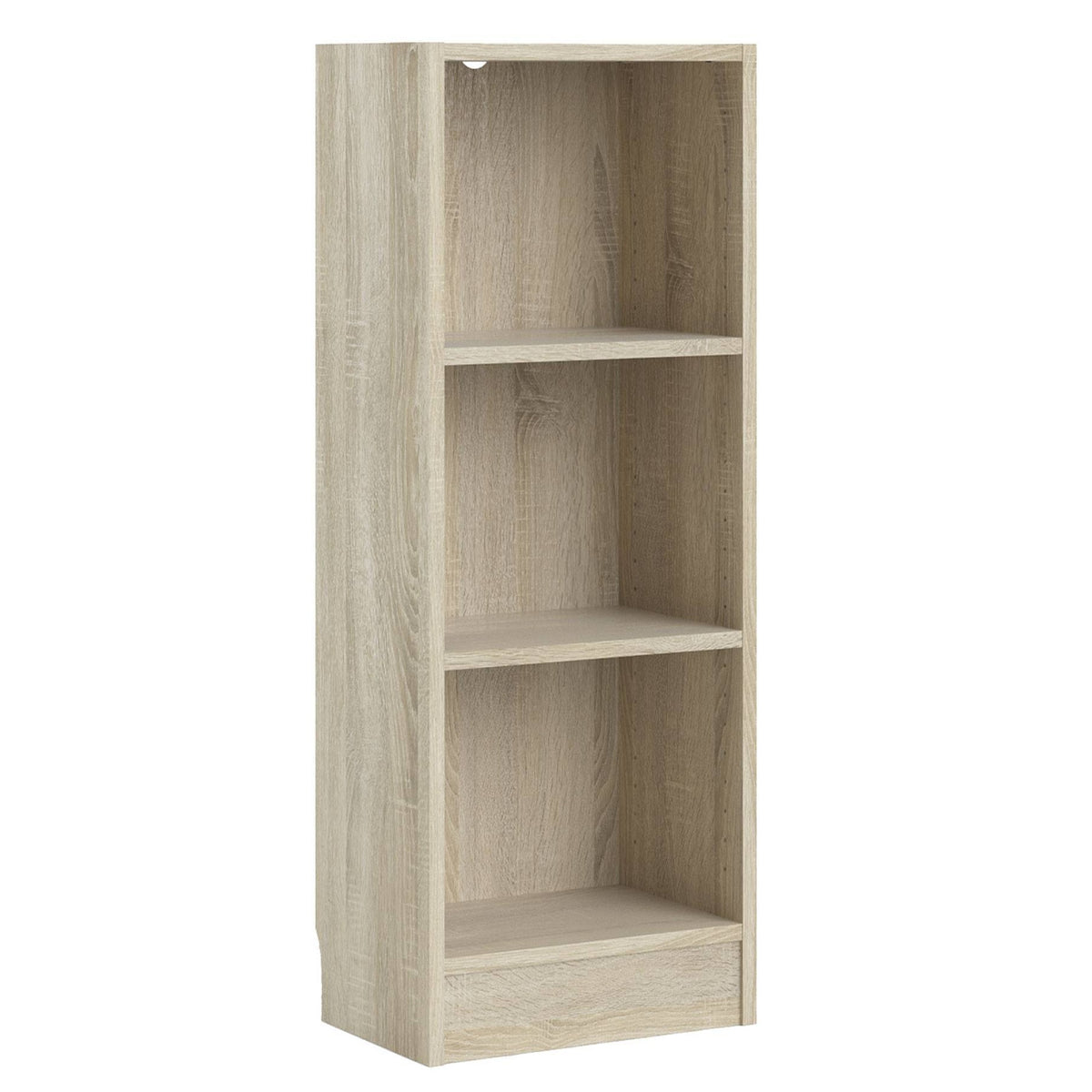 Librería Turia 2 estantes roble patinado 41x27x108 cm