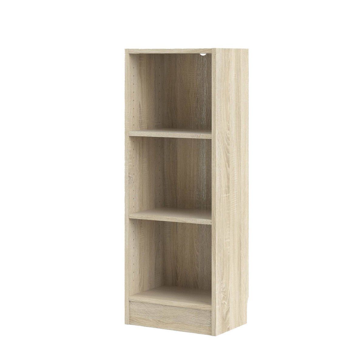 Librería Turia 2 estantes roble patinado 41x27x108 cm (5)