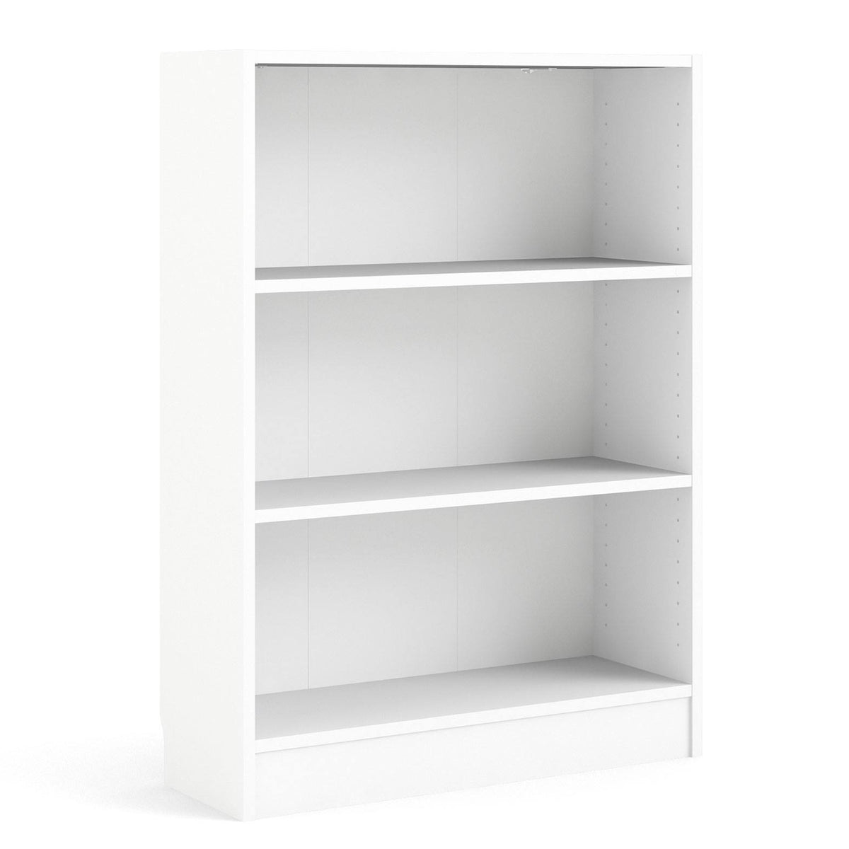 Librería Turia 2 estantes blanca 80x27x108 cm