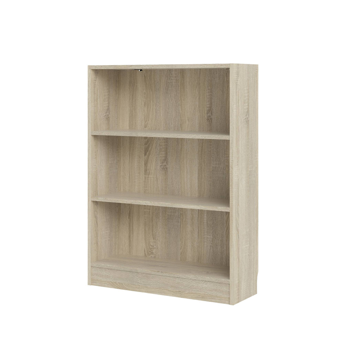 Librería Turia 2 estantes roble patinado 79x27x108 cm (7)
