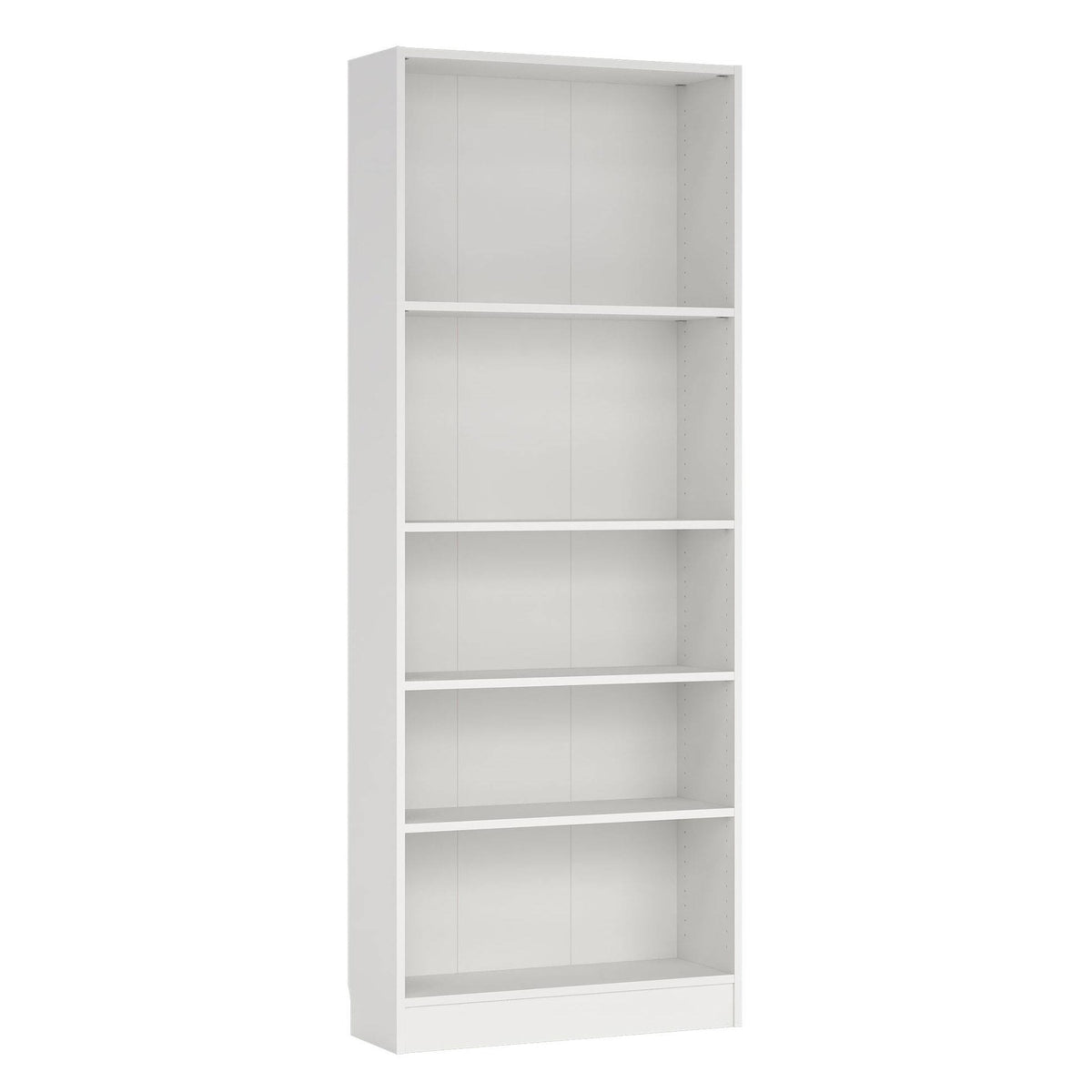 Librería Turia 4 estantes blanca 79x27x204 cm