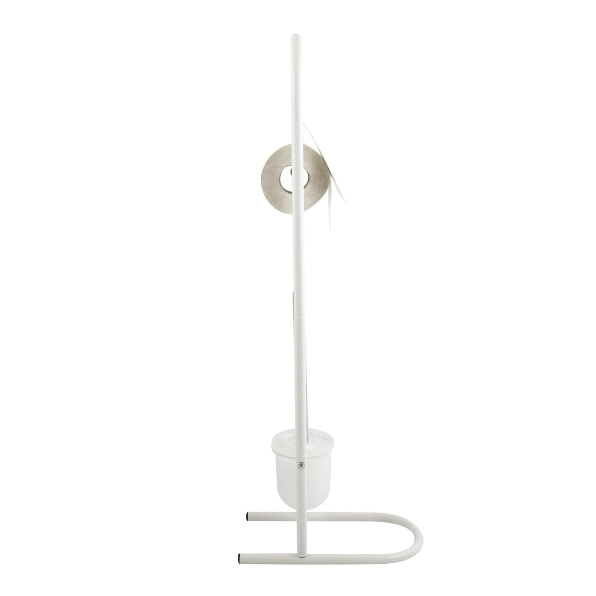 Juego de WC moderno metal y acero inoxidable 29x16x70cm (6)