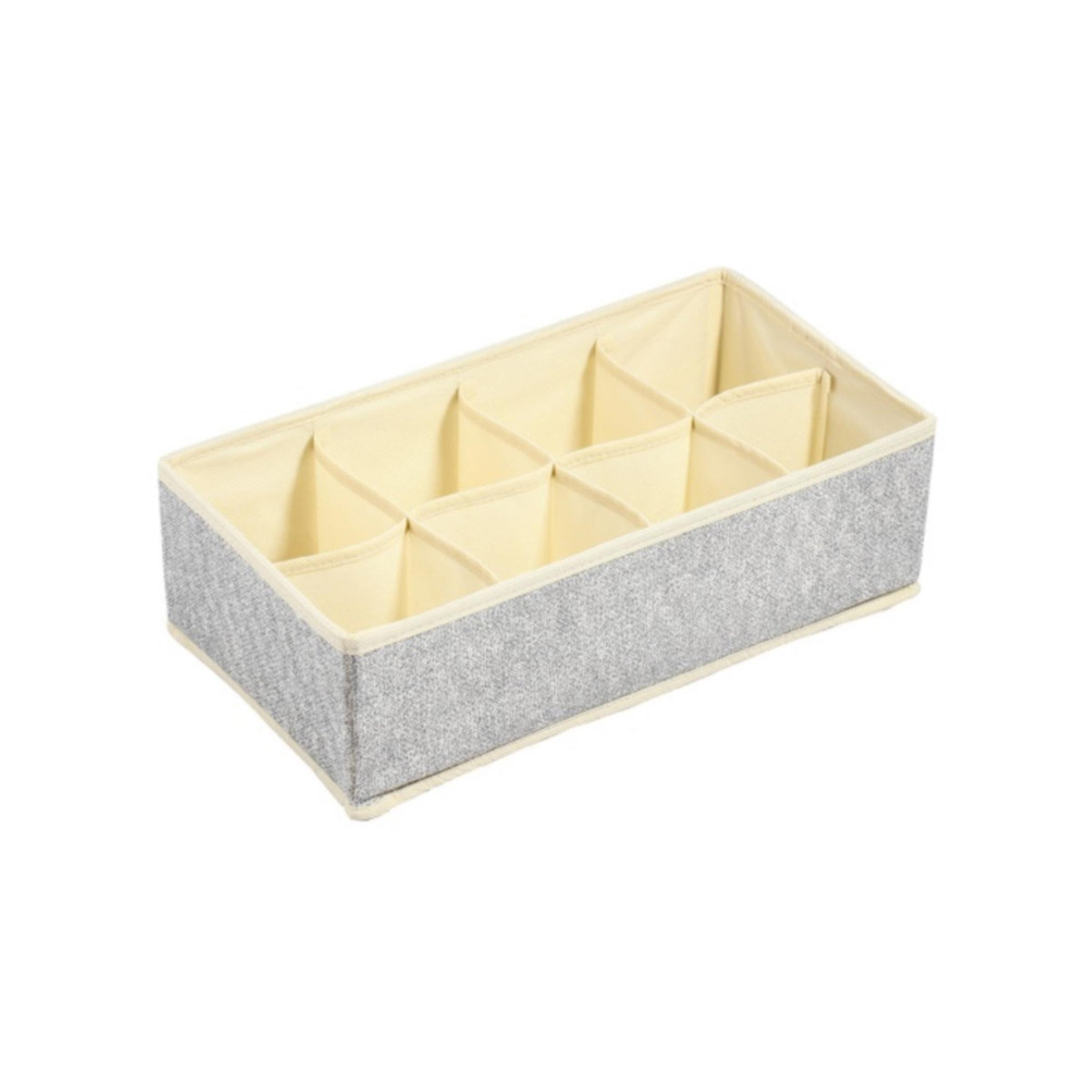 Caja plegable de almacenaje color gris 32x32x12cm (5)