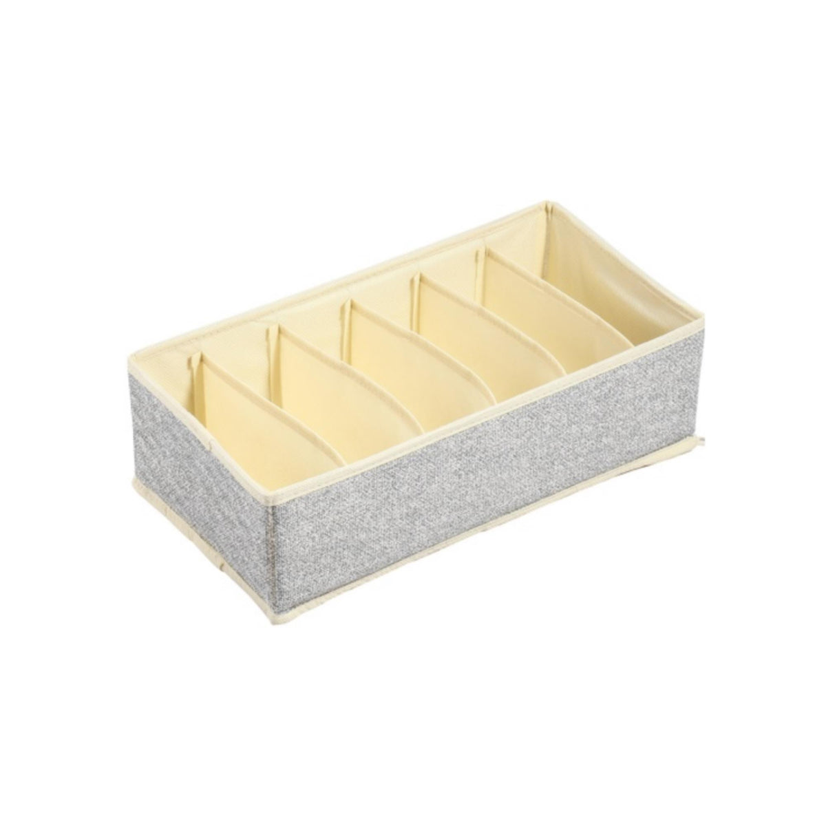 Caja plegable de almacenaje color gris 32x32x12cm (6)