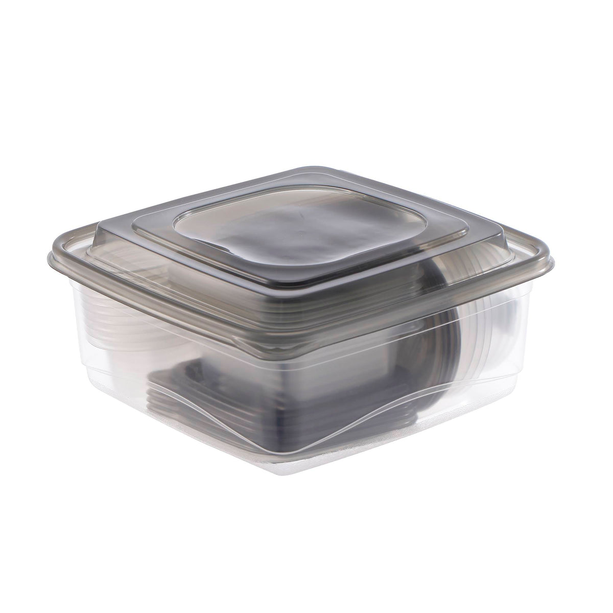 Set 25 recipientes alimentos PP reutilizables con tapa (11)