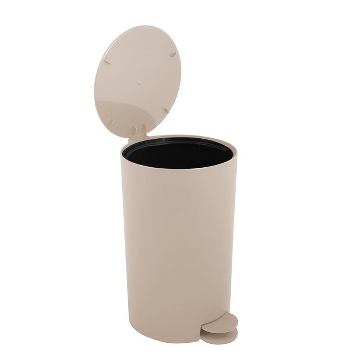 Cubo de basura con pedal 3L color marrón (5)