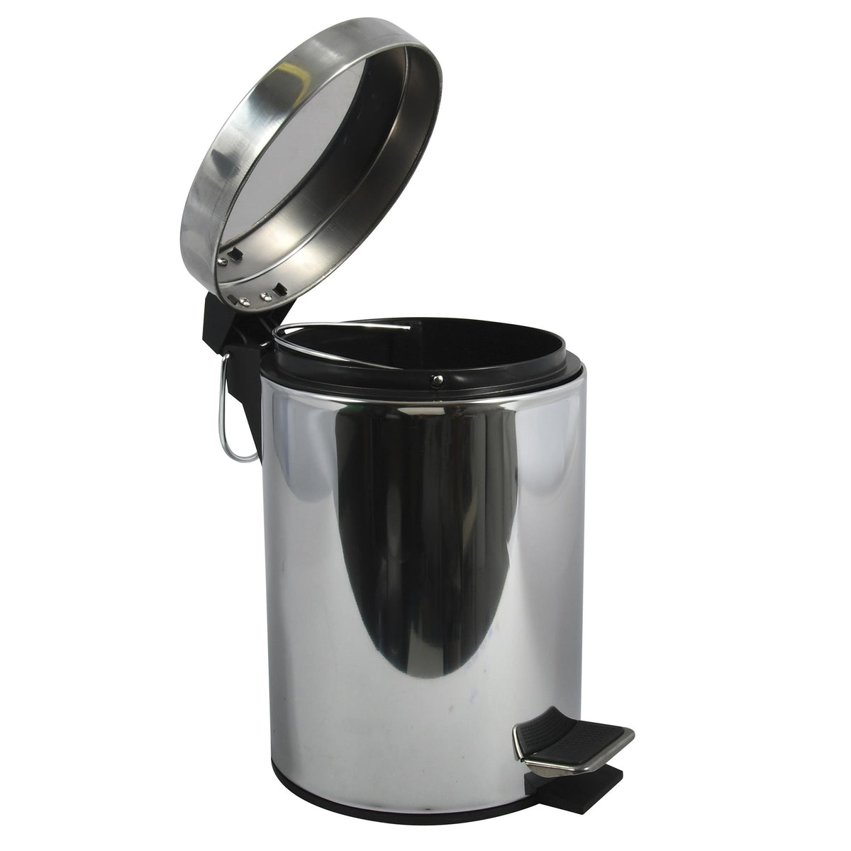 Papelera de baño en acero 5L acero inoxidable brillo (4)