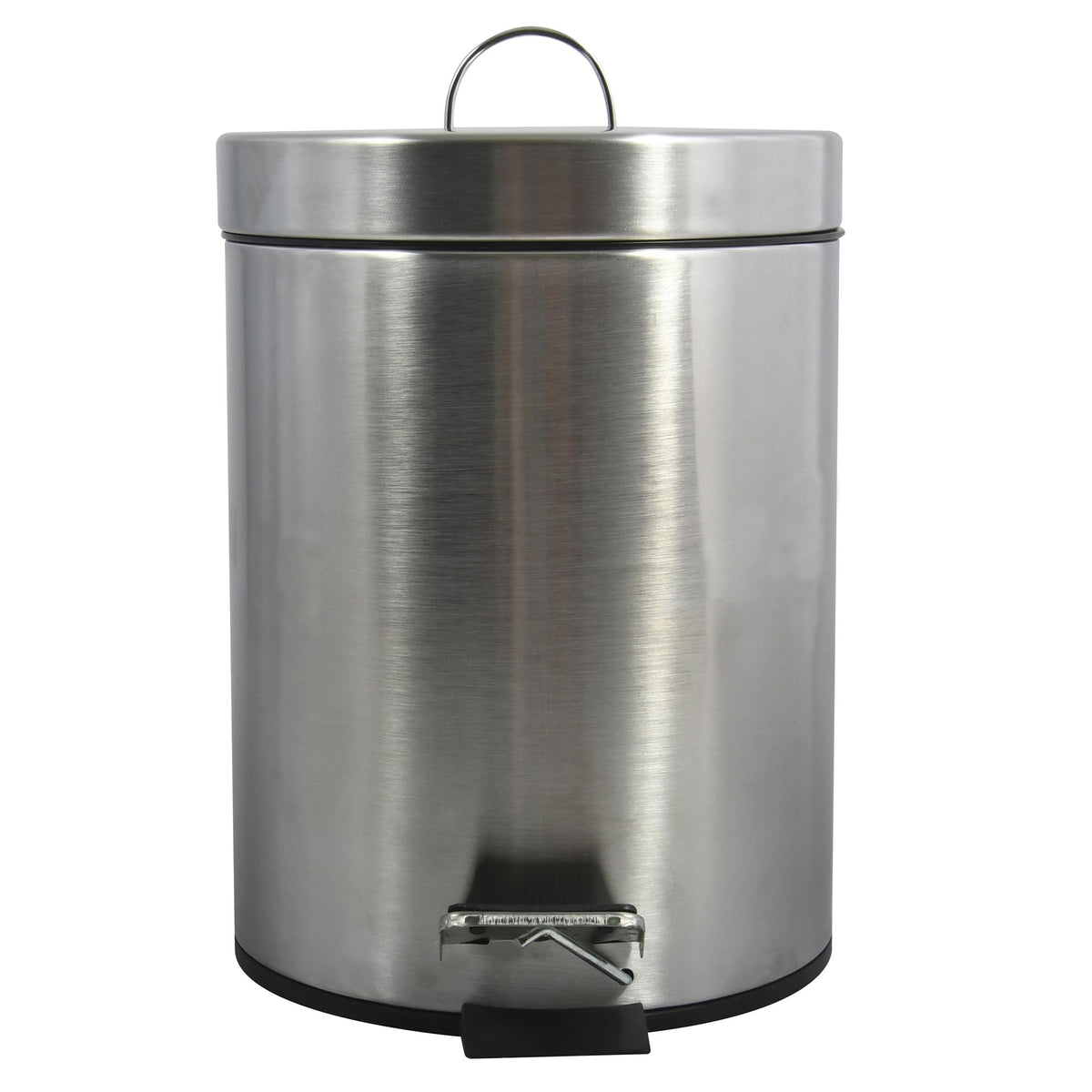 Papelera de baño en acero 5L acero inoxidable mate (7)