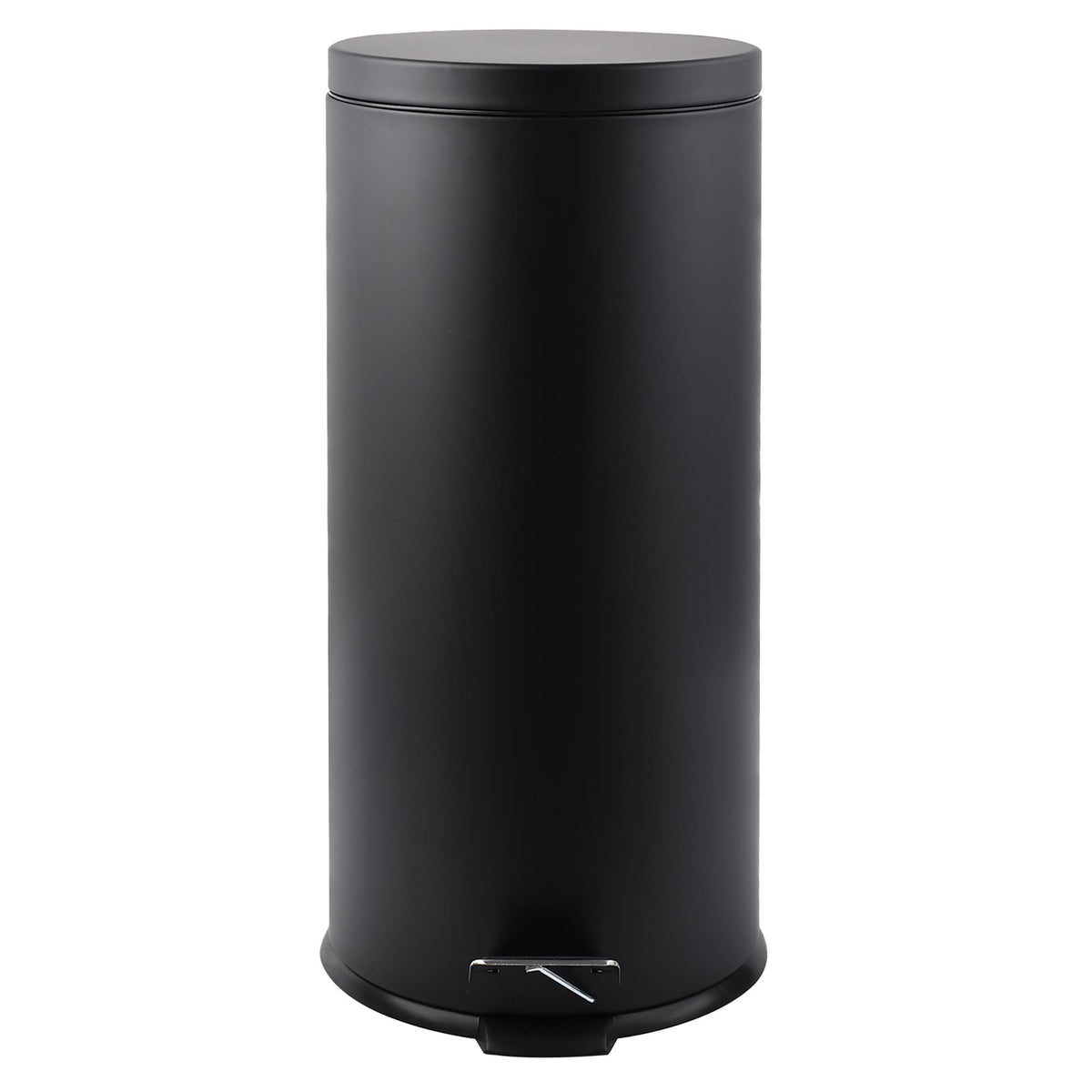 Papelera de baño en acero 30L color negro (9)