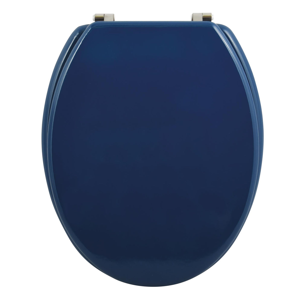 Asiento WC bisagras acero inoxidable petróleo