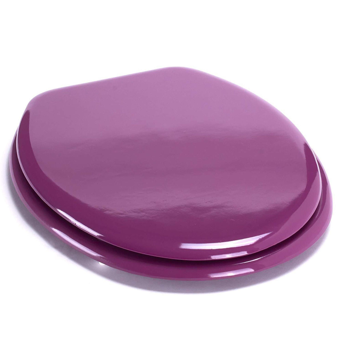 Asiento WC bisagras acero inoxidable morado (8)