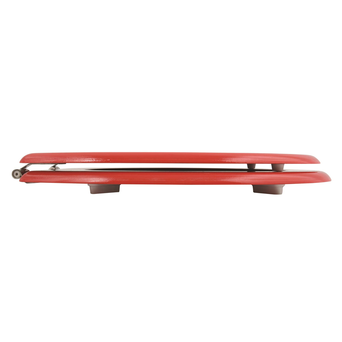 Asiento WC bisagras acero inoxidable rojo (6)