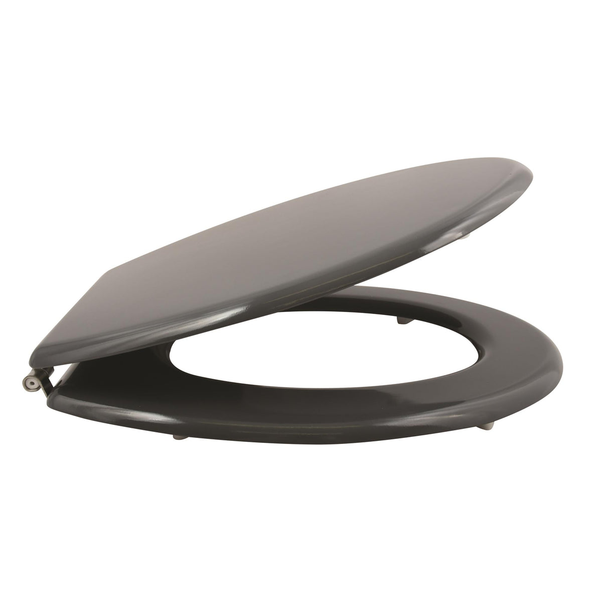 Asiento WC bisagras acero inoxidable gris oscuro (7)