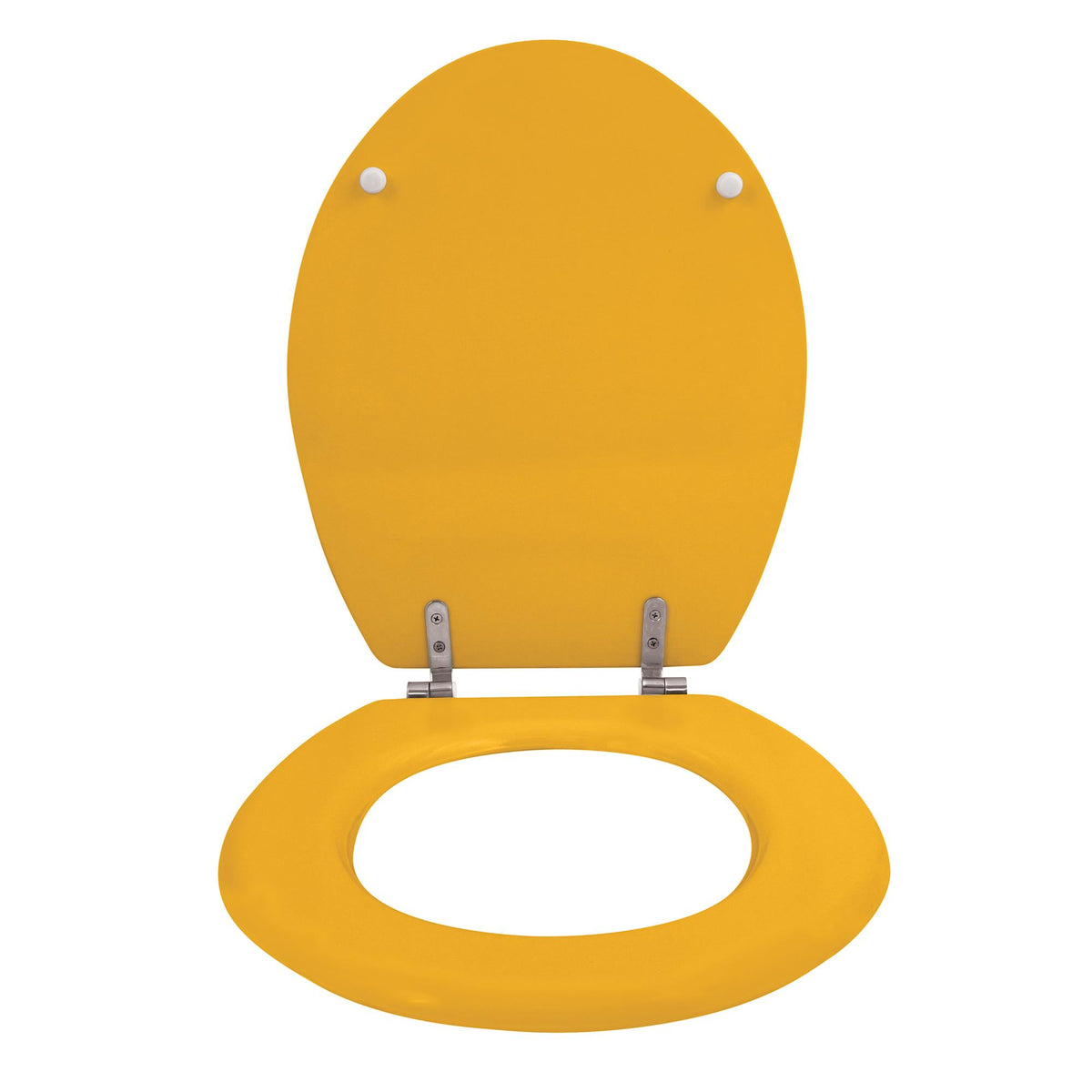 Asiento WC bisagras acero inoxidable azafrán (5)
