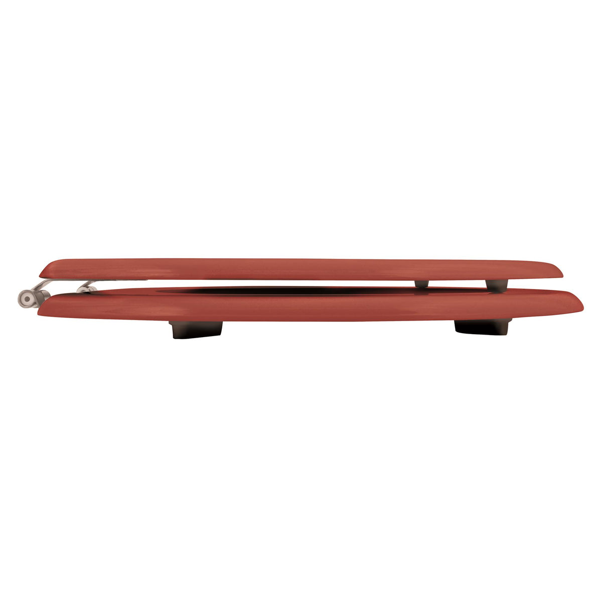 Asiento WC bisagras acero inoxidable terracota (6)