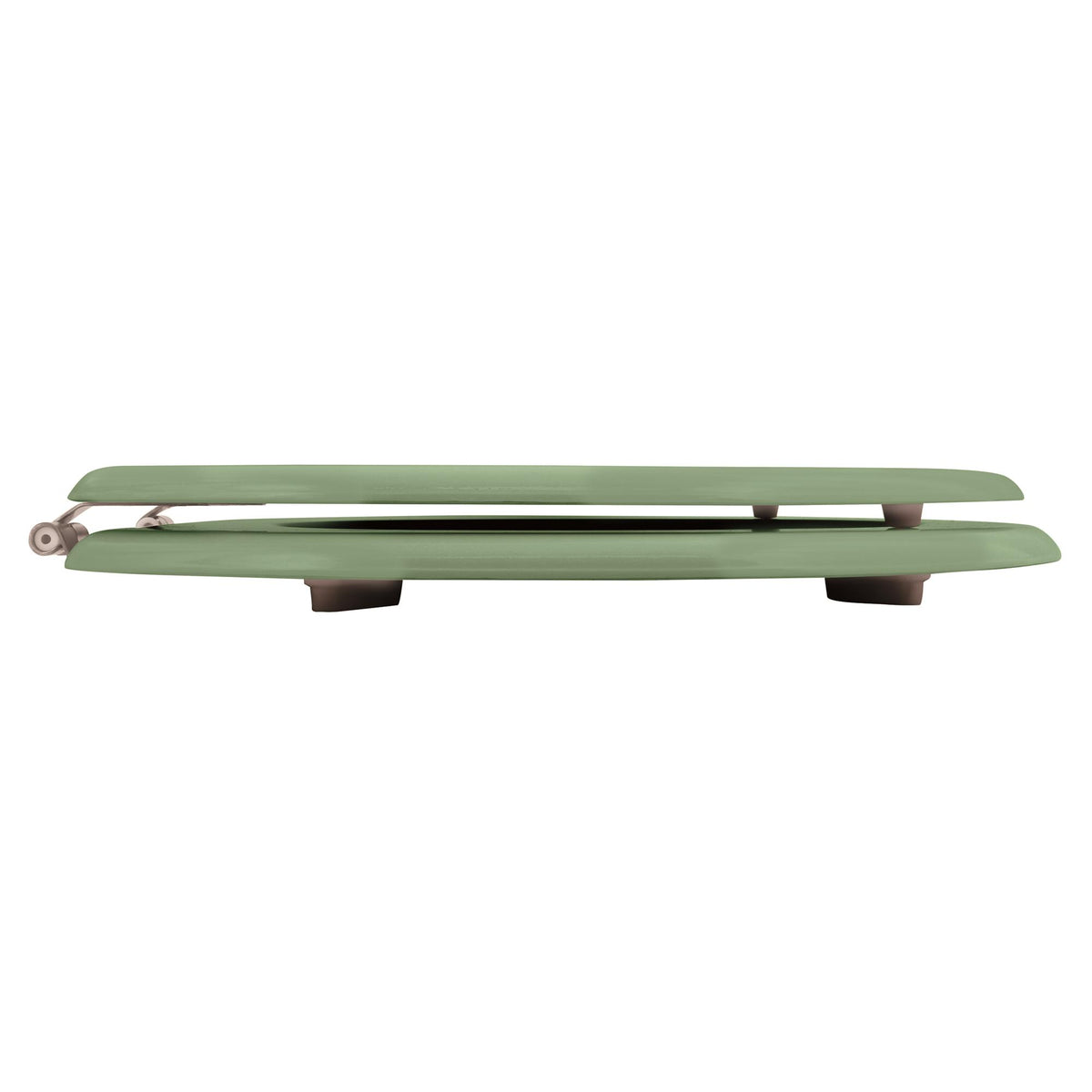Asiento WC bisagras acero inoxidable albahaca (6)