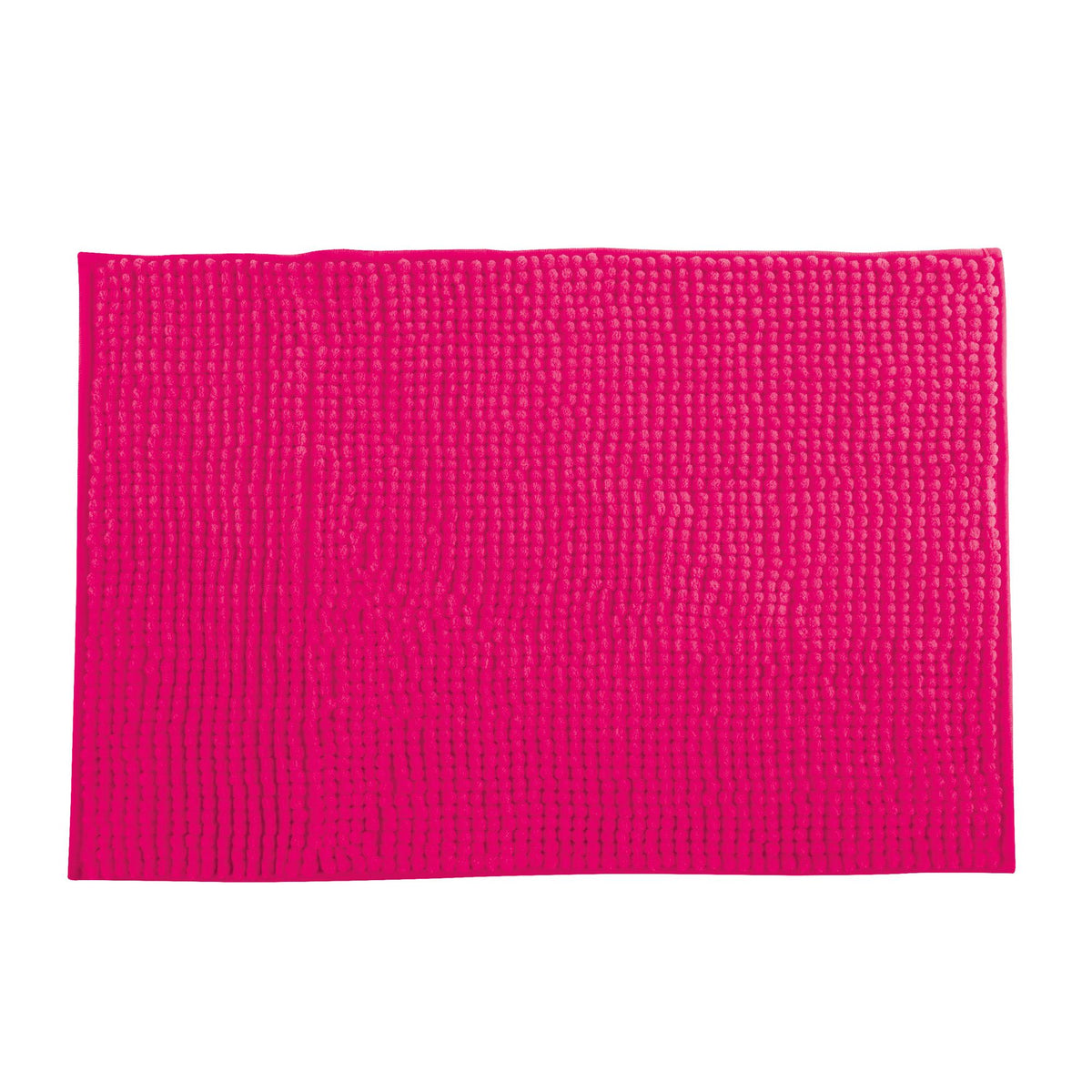 Alfombra de baño microfibra 40x60 cm fucsia