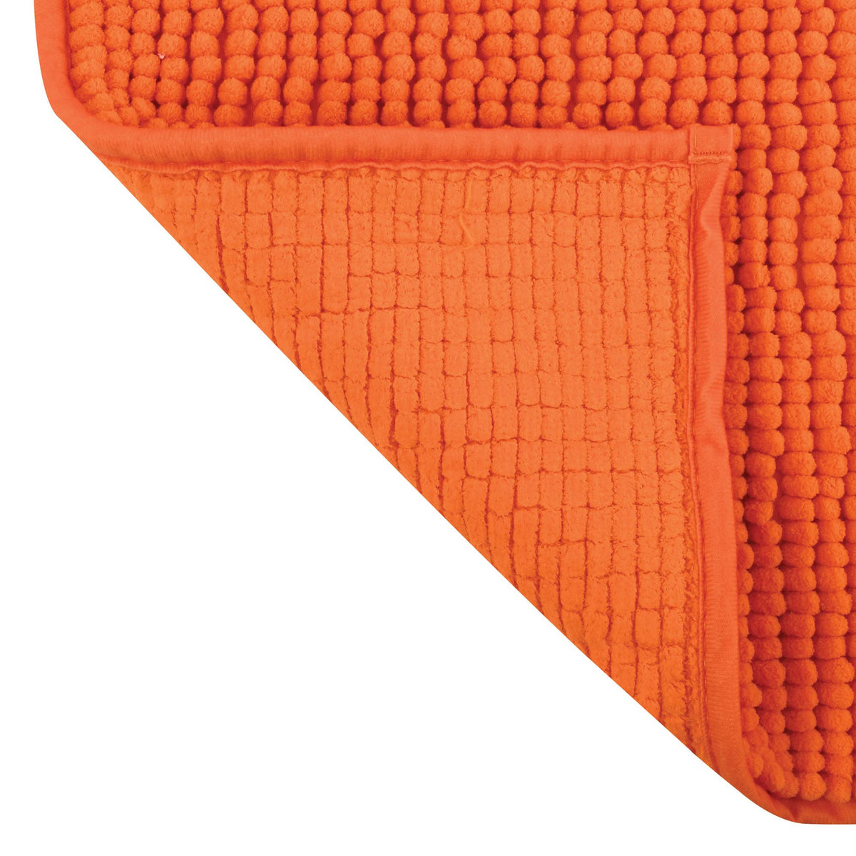 Alfombra de baño microfibra 50x80 cm naranja (6)