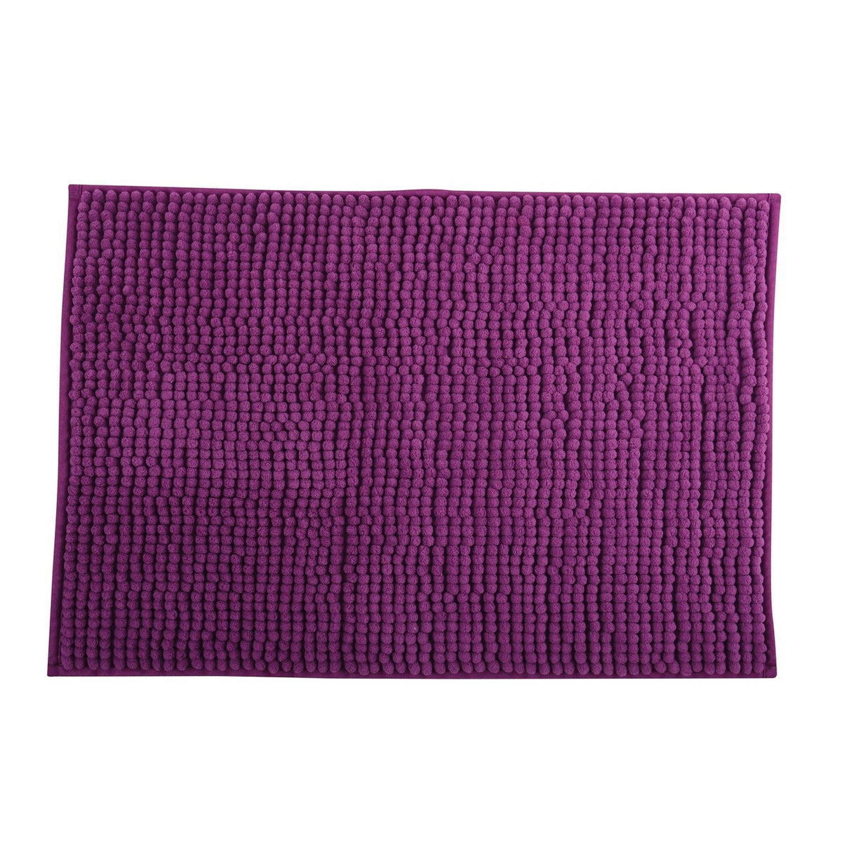 Alfombra de baño microfibra 40x60 cm morado