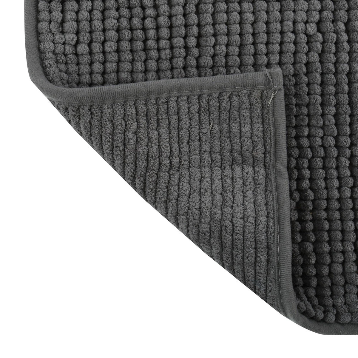 Alfombra de baño microfibra 40x60 cm gris (6)