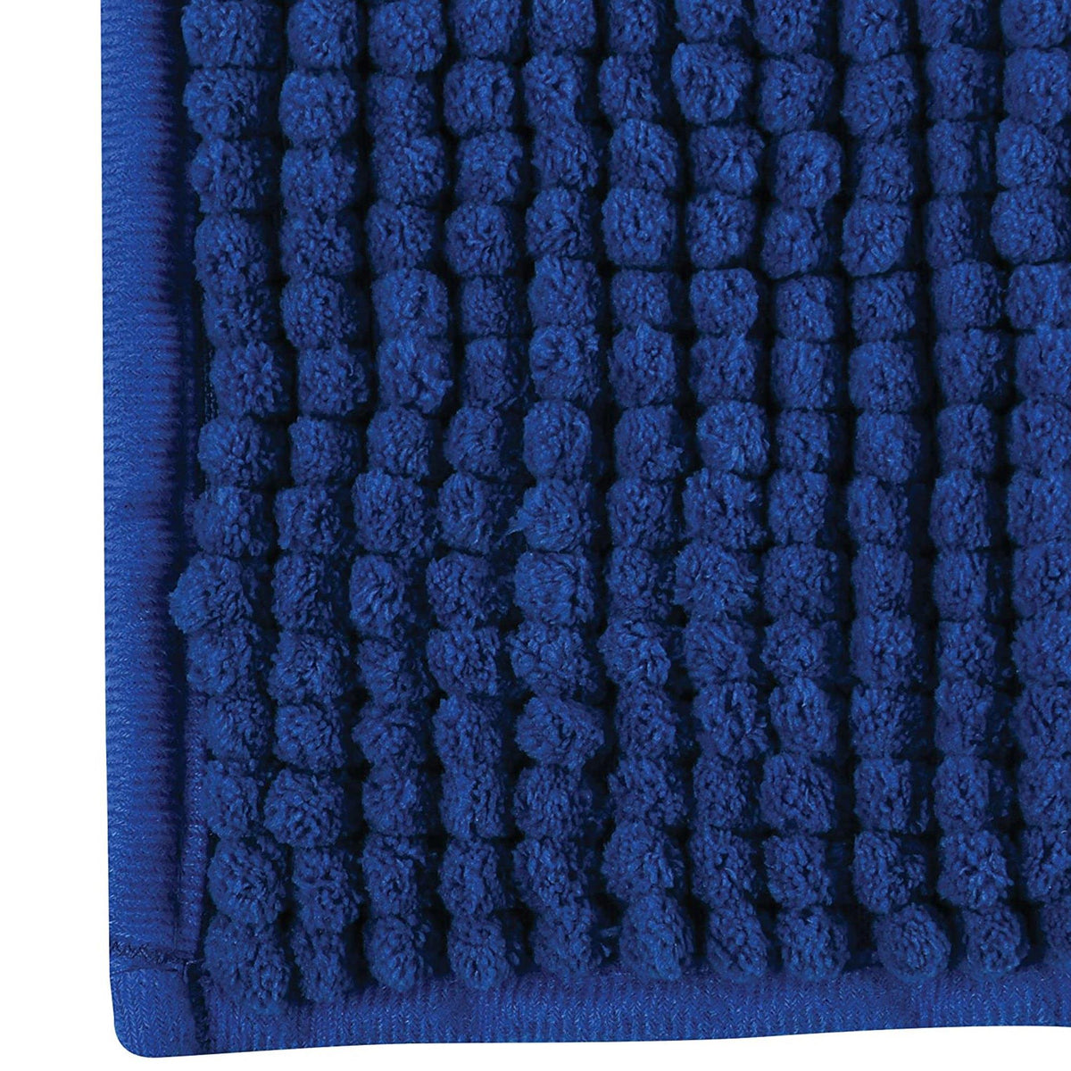 Alfombra de baño microfibra 60x90 cm azul marino (5)