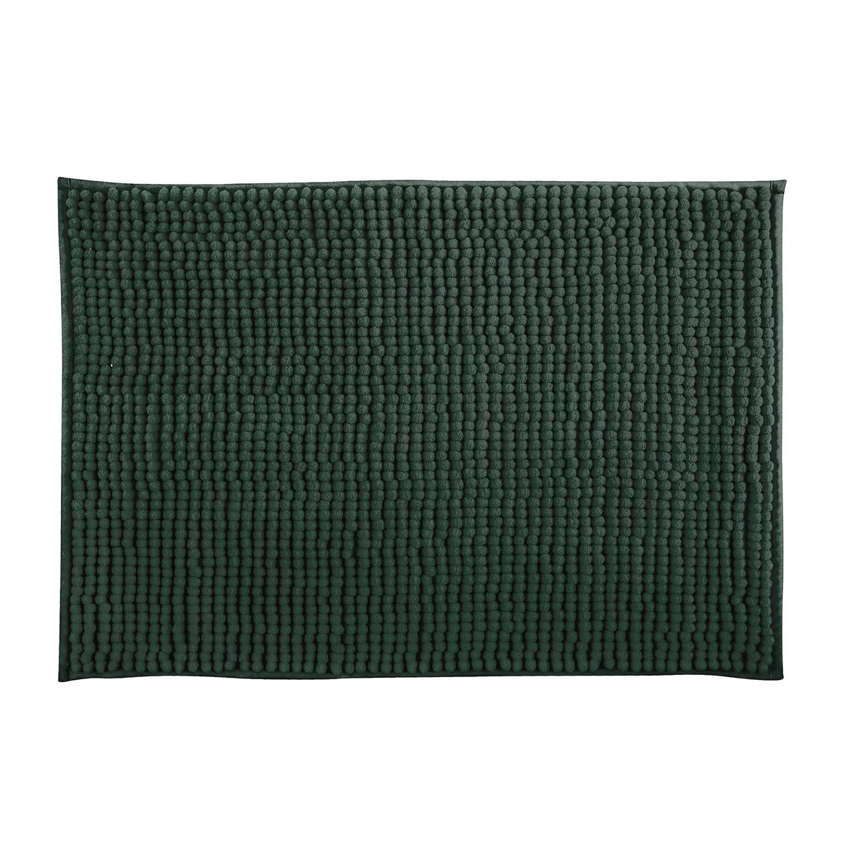 Alfombra de baño microfibra 50x80 cm verde oscuro