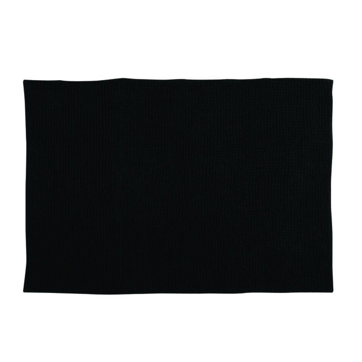Alfombra de baño microfibra 40x60 cm negro