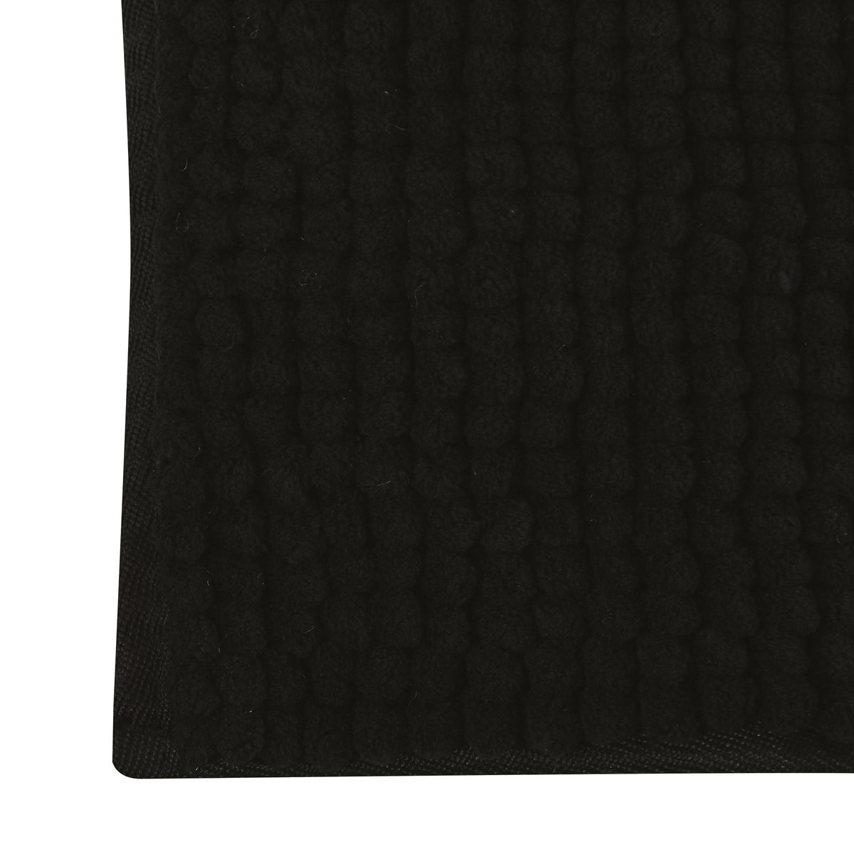 Alfombra de baño microfibra 40x60 cm negro (6)