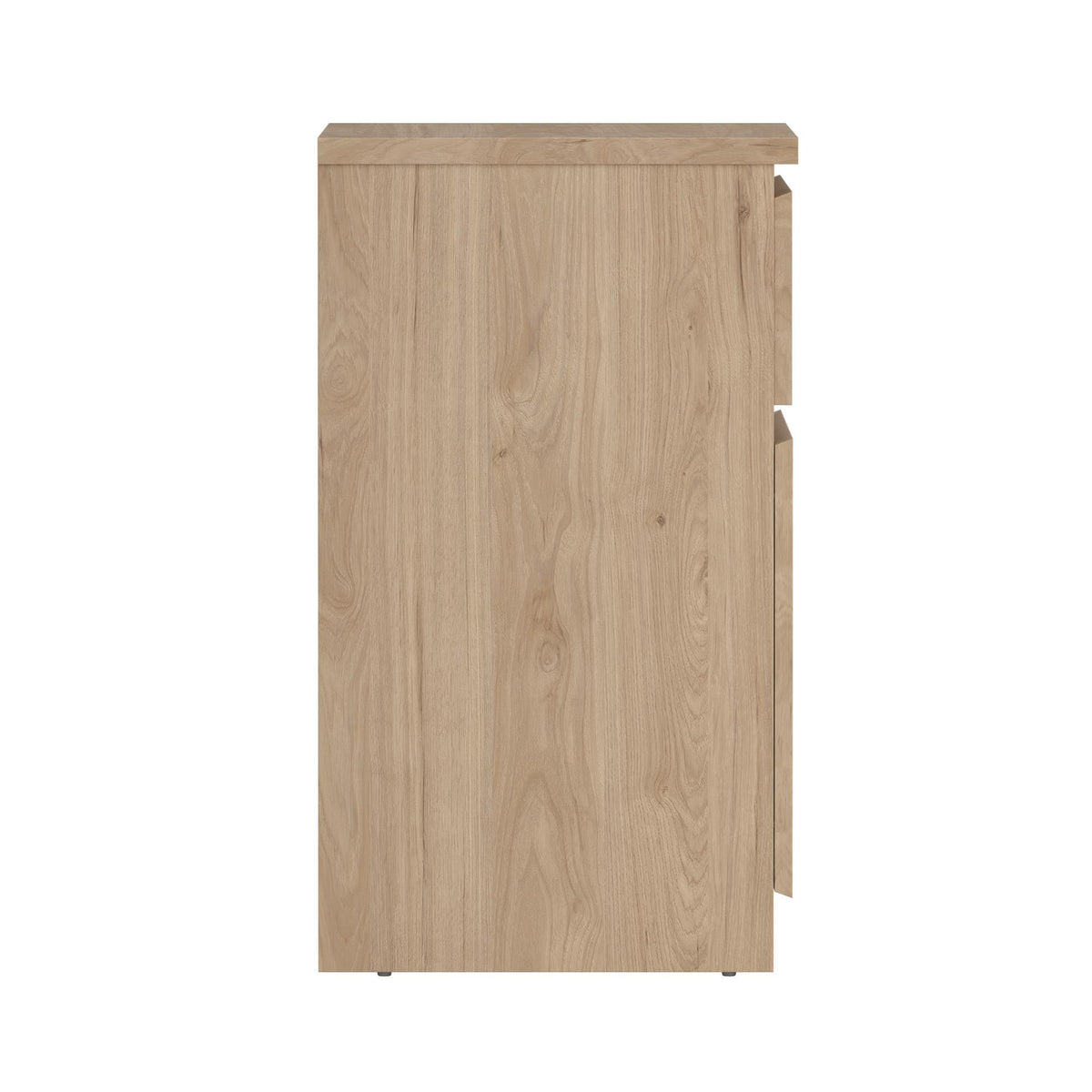 Mesita de noche Roble 1 puerta 1 cajón 41x40x70cm (7)