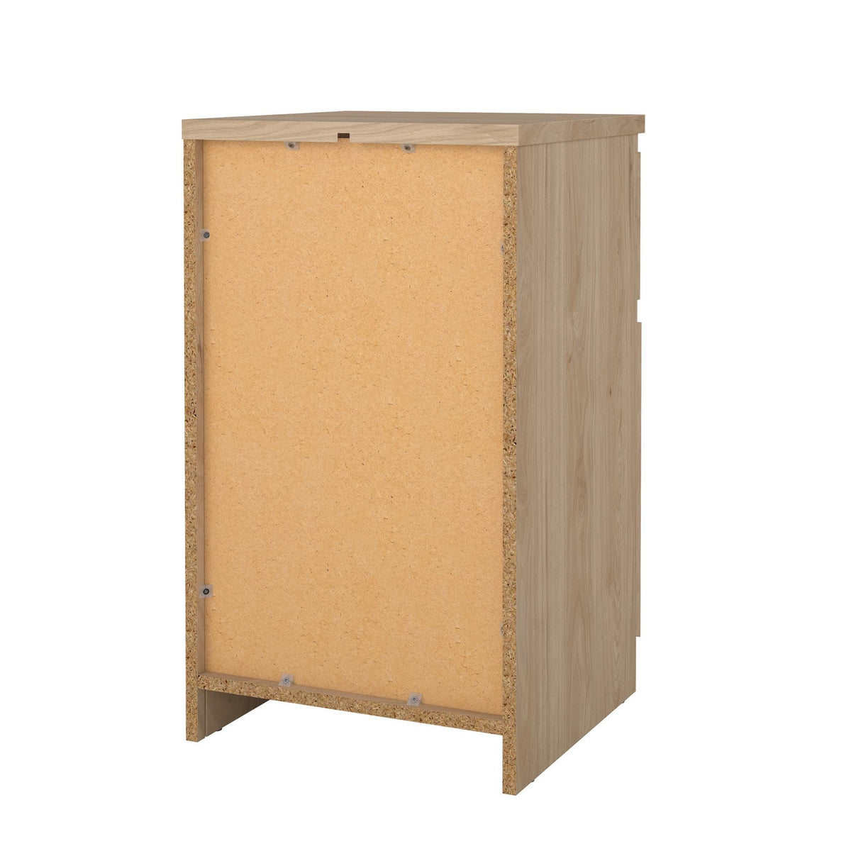 Mesita de noche Roble 1 puerta 1 cajón 41x40x70cm (8)