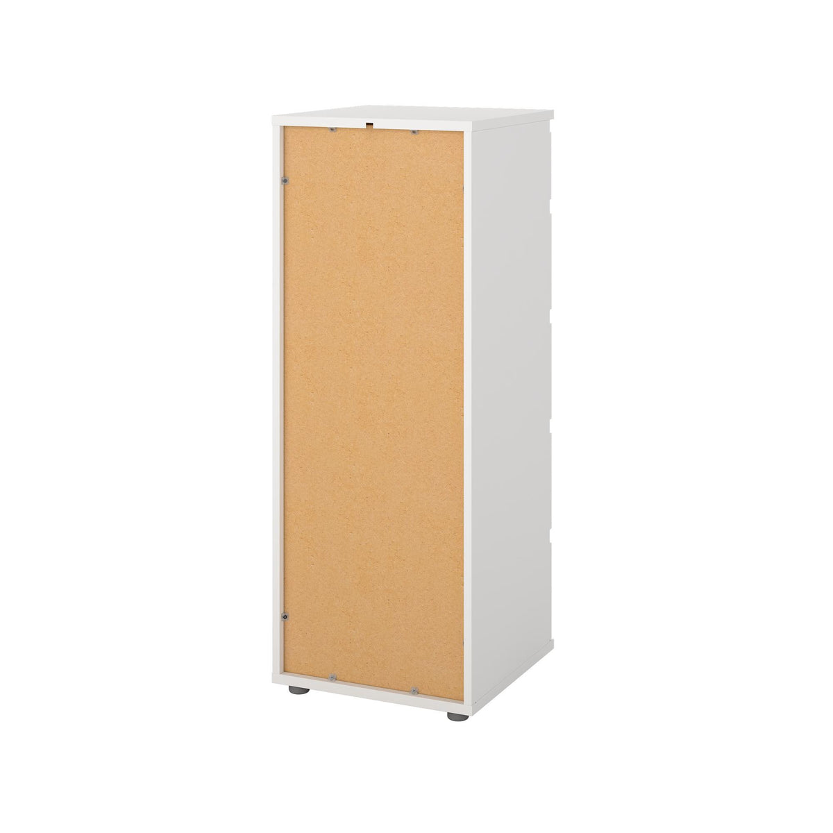Cómoda dormitorio 5 cajones color blanco 41x40x107cm (8)