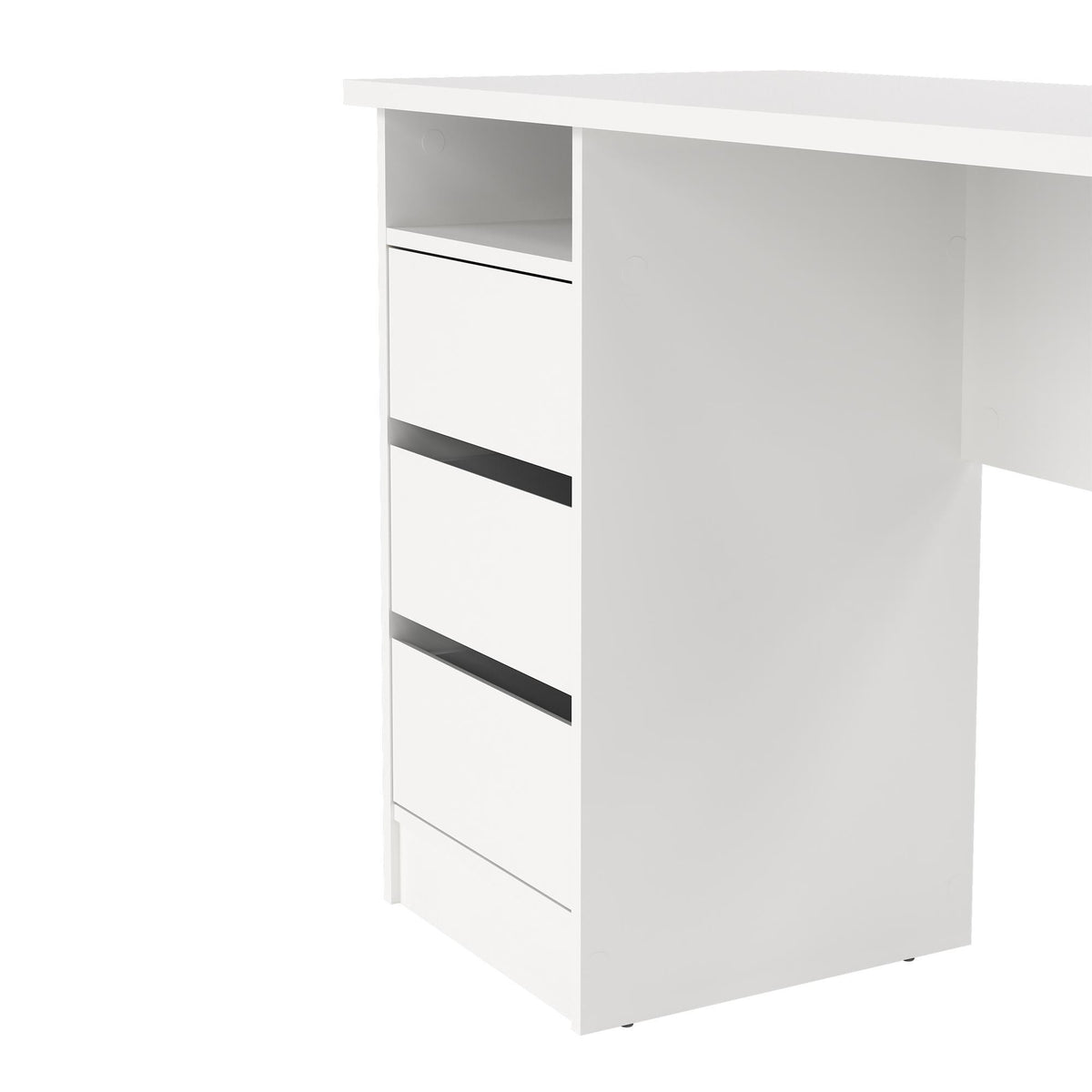 Mesa escritorio 3 cajones blanco 110x49x76 cm (9)