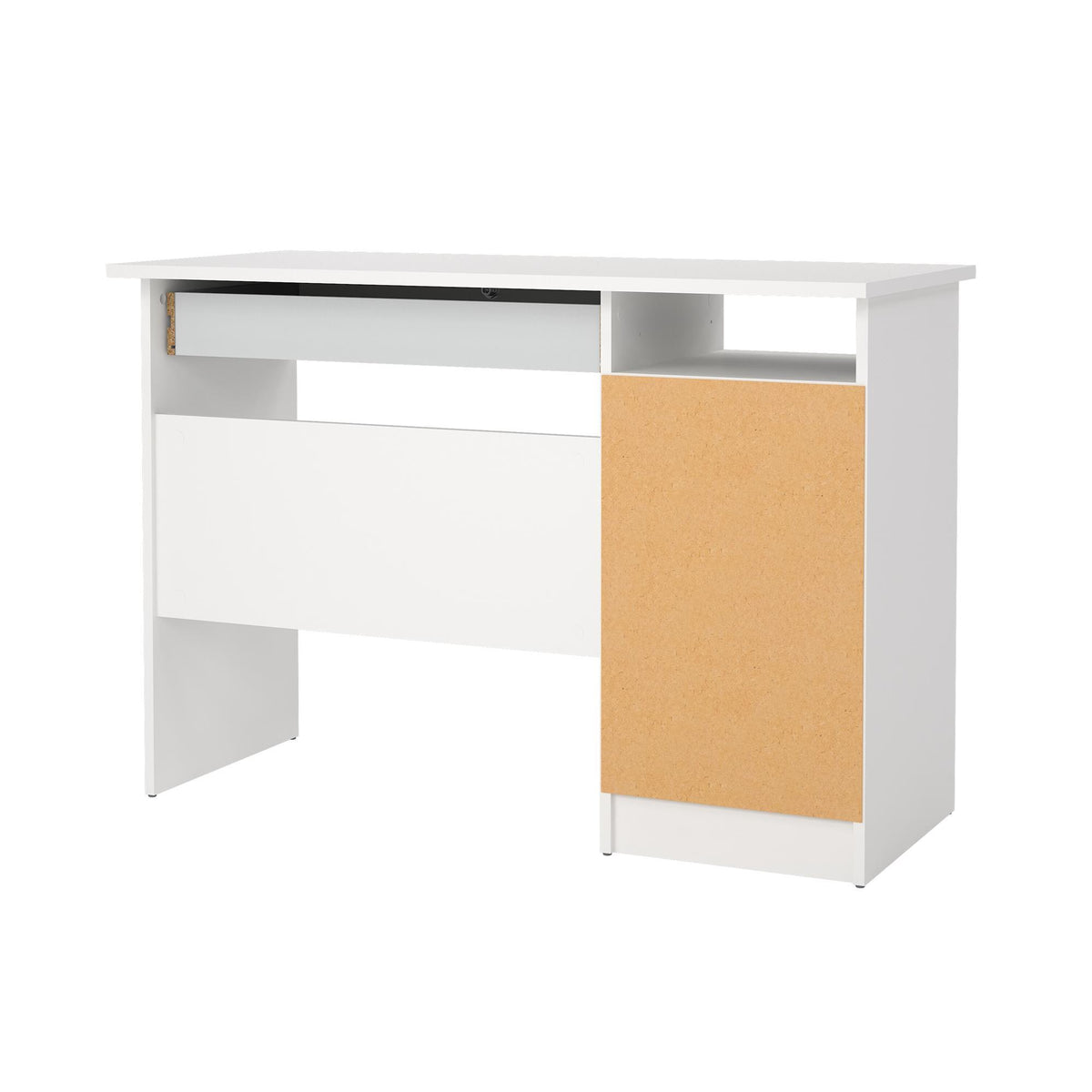 Mesa escritorio estudio 3 cajones blanco 110x49x76 cm (7)