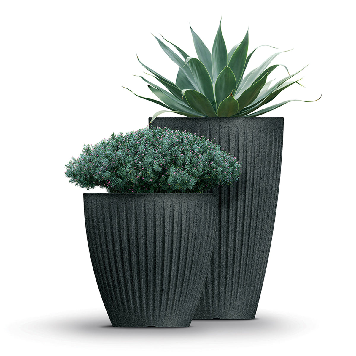 Maceta rotomoldeo redonda Latia Round MIDL Ø48x48 cm terracota (5)