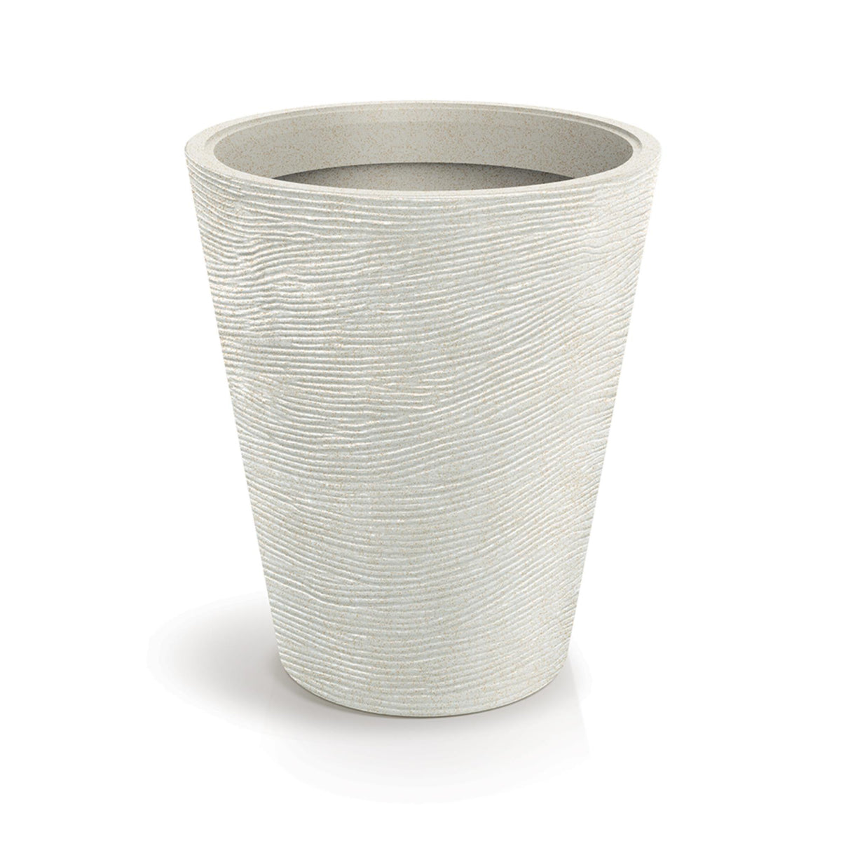 Maceta rotomoldeo redonda Tubra Round Ø60x70 cm arena