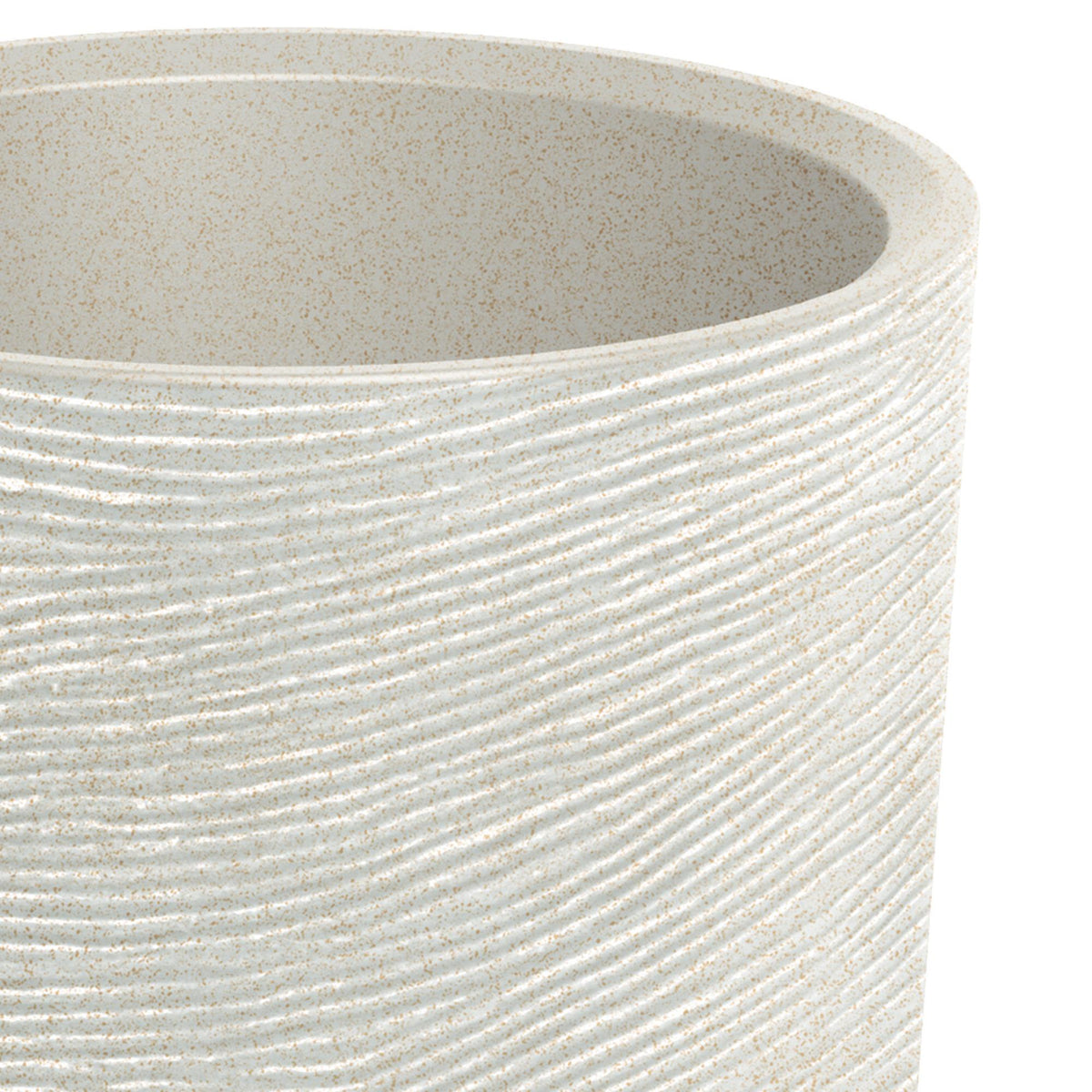 Maceta rotomoldeo redonda Tubra Round Ø60x70 cm arena (3)